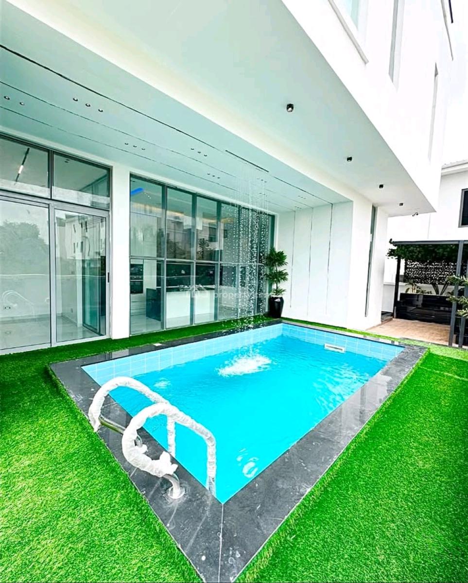 This 5-bedroom Fully Detached Home with a Private Pool in Osapa, Lekki, Osapa, Lekki, Lagos, House for Sale