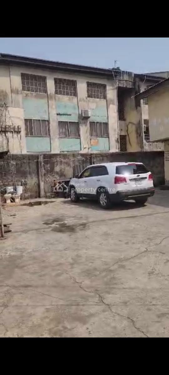 800sqm of Land on a Close (with Demolished Able Building), Closed Street, Oregun, Ikeja, Lagos, Residential Land for Sale