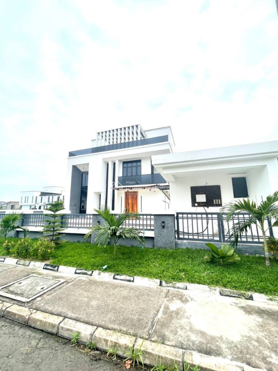Luxurious 5 Bedroom Fully Detached Duplex with Bq in a Secured Estate, Ajah, Ajah, Lagos, Detached Duplex for Sale