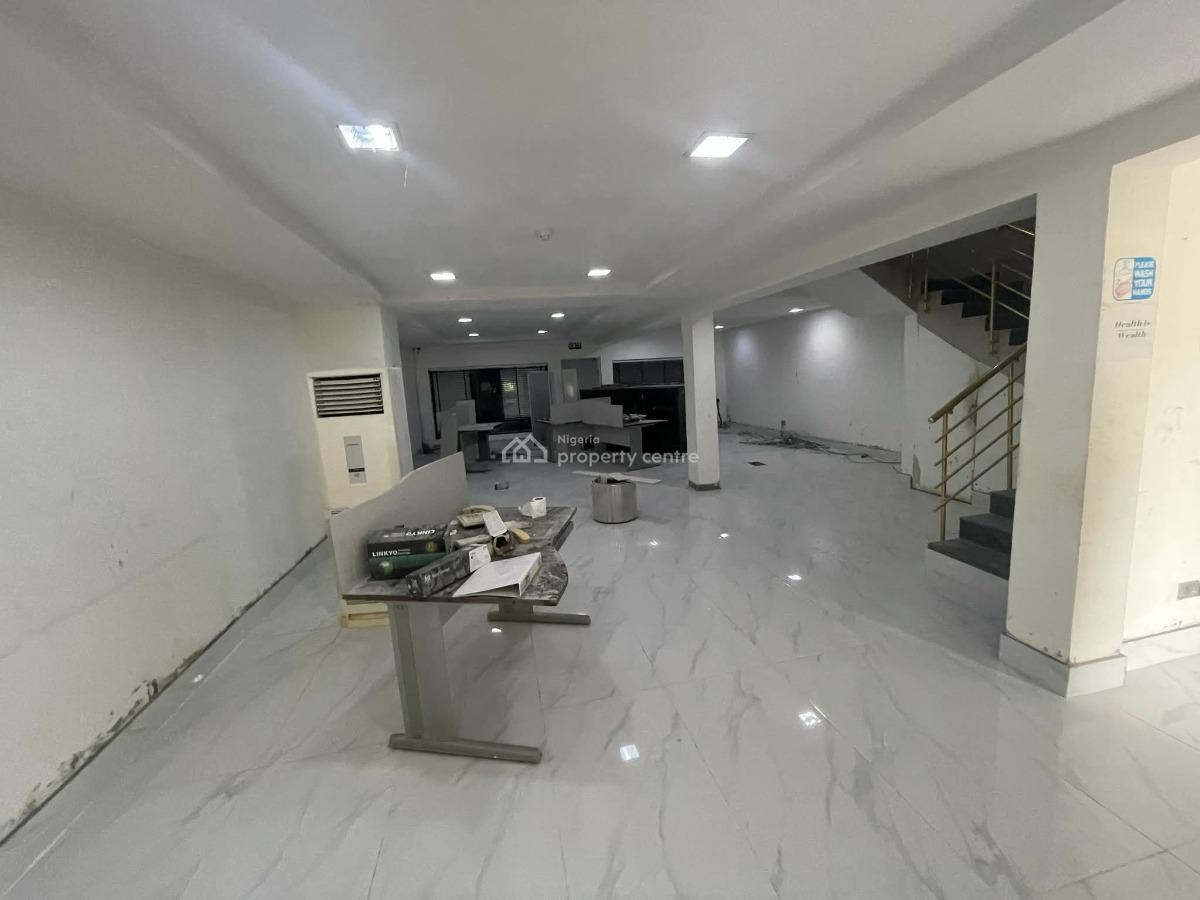 a Well Built 4 Bedroom Duplex for Office Use, Phase 1, Osborne, Ikoyi, Lagos, Office Space for Rent