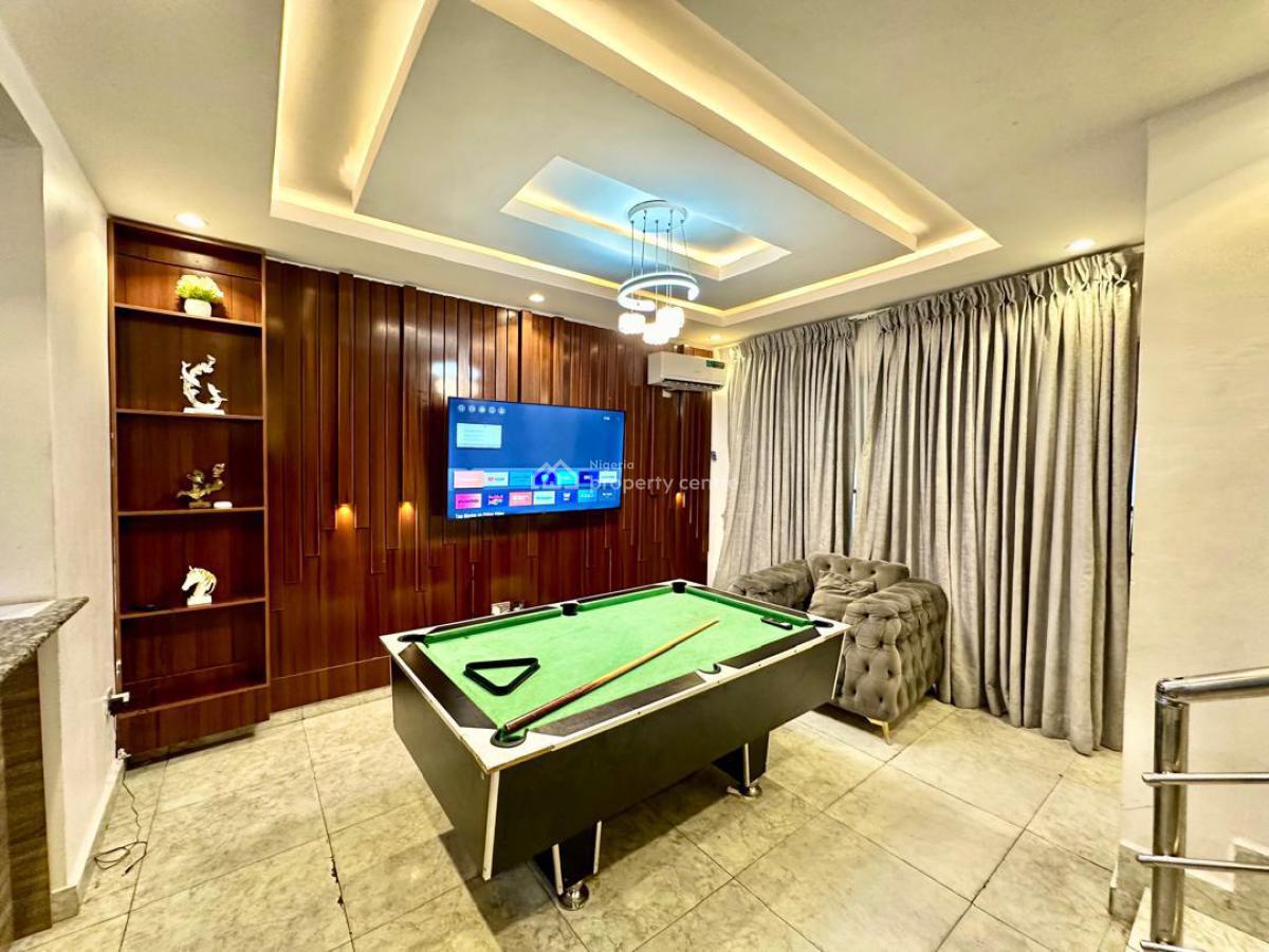 Luxuriously Furnished & Fully Serviced 4 Bedroom Terrace Duplex with Bq, Salem, Ikate, Lekki, Lagos, Terraced Duplex for Rent