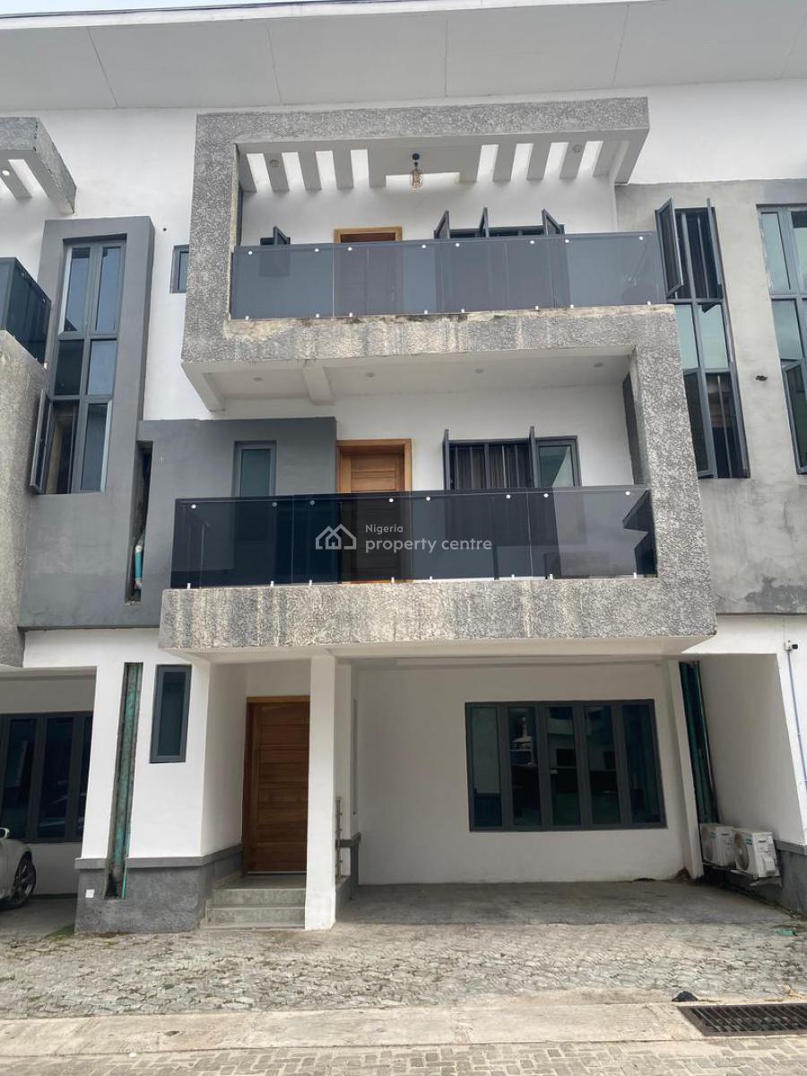 Luxuriously Furnished & Fully Serviced 4 Bedroom Terrace Duplex with Bq, Salem, Ikate, Lekki, Lagos, Terraced Duplex for Rent