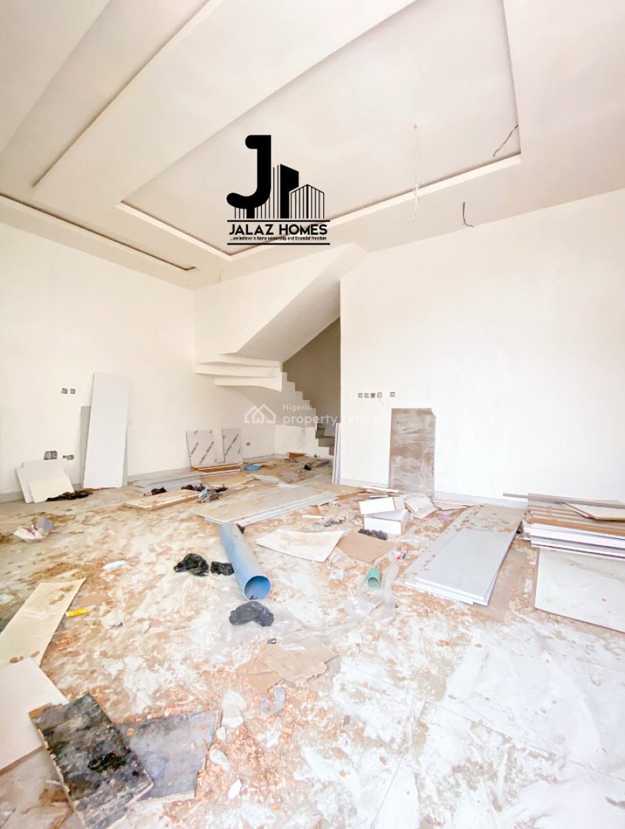 Brand New 4 Bedroom Semi Detached Home with a Bq, Osapa, Lekki, Lagos, House for Sale