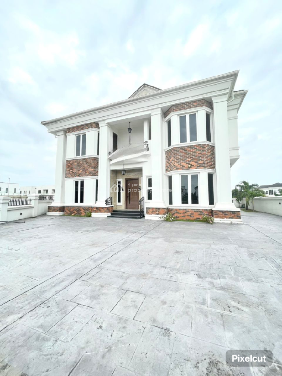 a Fine 5 Bedroom Fully Detached Duplex with Bq in a Secured Estate, Ajah, Ajah, Lagos, Detached Duplex for Sale