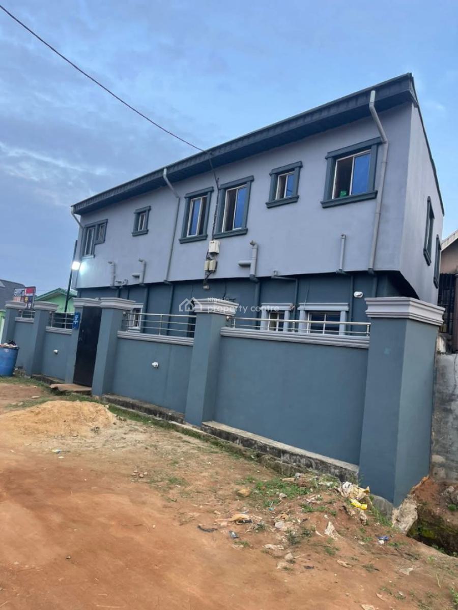 Well Structured 4 Units of Miniflat with 2 Toilet, Abiola Farm Estate, Ayobo, Lagos, Block of Flats for Sale