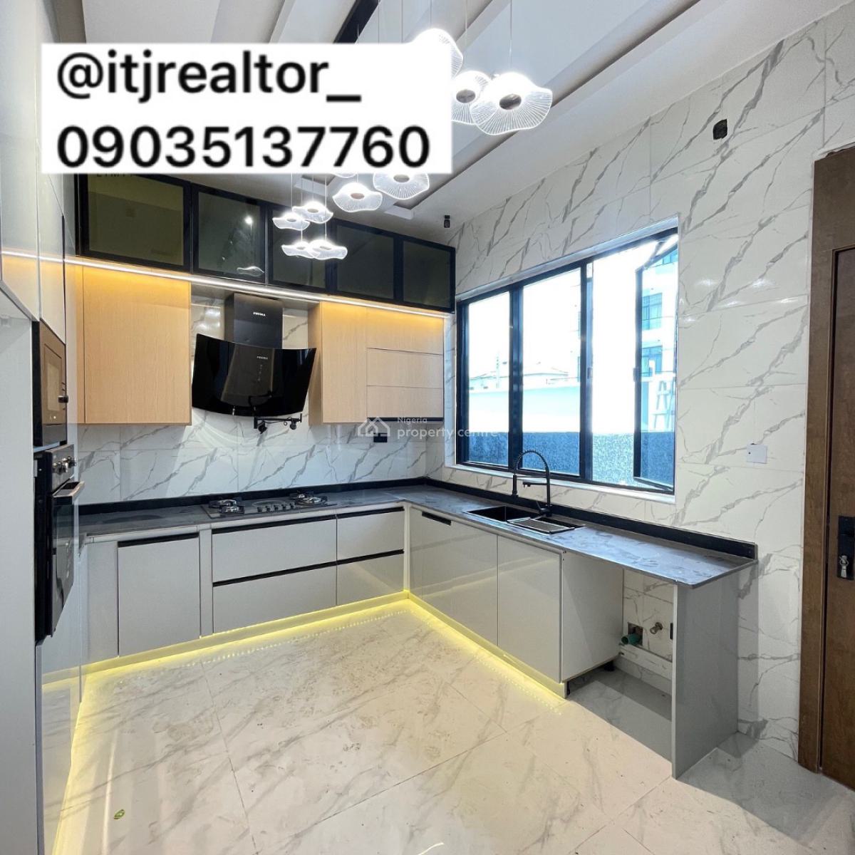 Lovely 4 Bedroom Terrace Duplex with Bq, Lekki Phase 1, Lekki Phase 1, Lekki, Lagos, Terraced Duplex for Sale