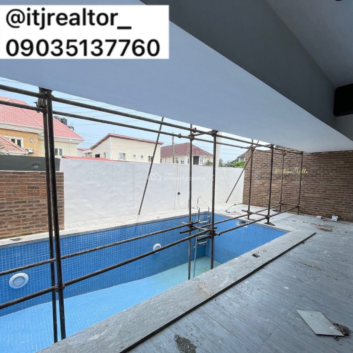 Lovely 4 Bedroom Terrace Duplex with Bq, Lekki Phase 1, Lekki Phase 1, Lekki, Lagos, Terraced Duplex for Sale