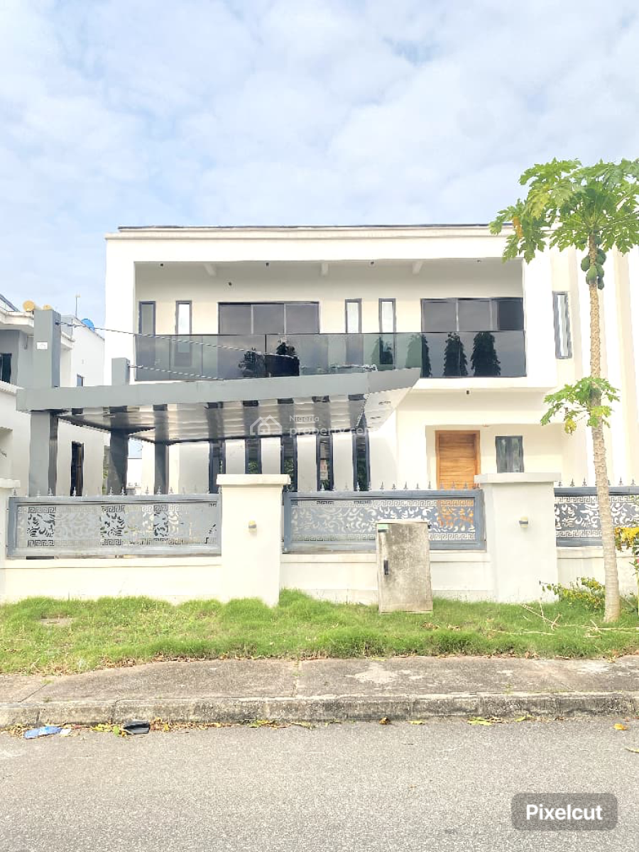Elegant 5 Bedroom Fully Detached Duplex with  Bq in a Secured Estate, Ajah, Ajah, Lagos, Detached Duplex for Sale