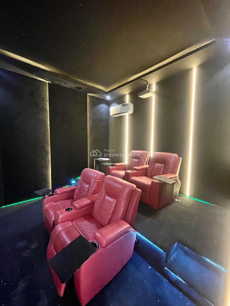 Super Spacious 6 Bedroom Detached Duplex Mansion with Cinema, Ikate, Lekki, Lagos, Detached Duplex for Sale