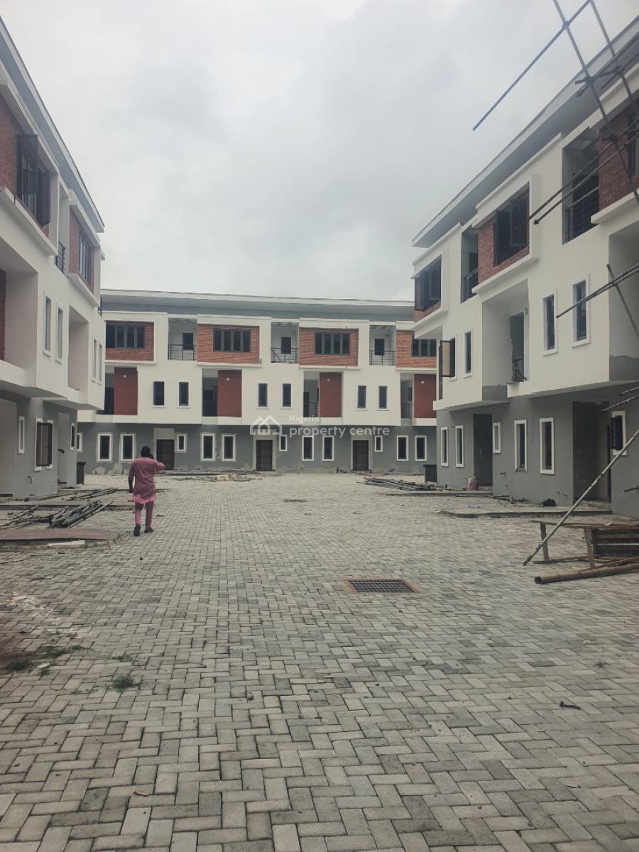 Luxury 4 Bedroom Duplex with a Room Bq in a Serene Area, Ikate, Elegushi, Lekki, Lagos, Terraced Duplex for Sale