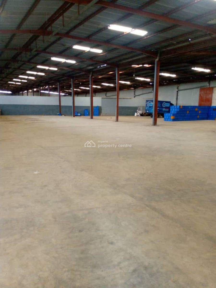 a Standard Built 7324sqm Warehouse on 8094sqm Land, Off Lagos Abeokuta Expressway, Alagbado, Ifako-ijaiye, Lagos, Warehouse for Sale
