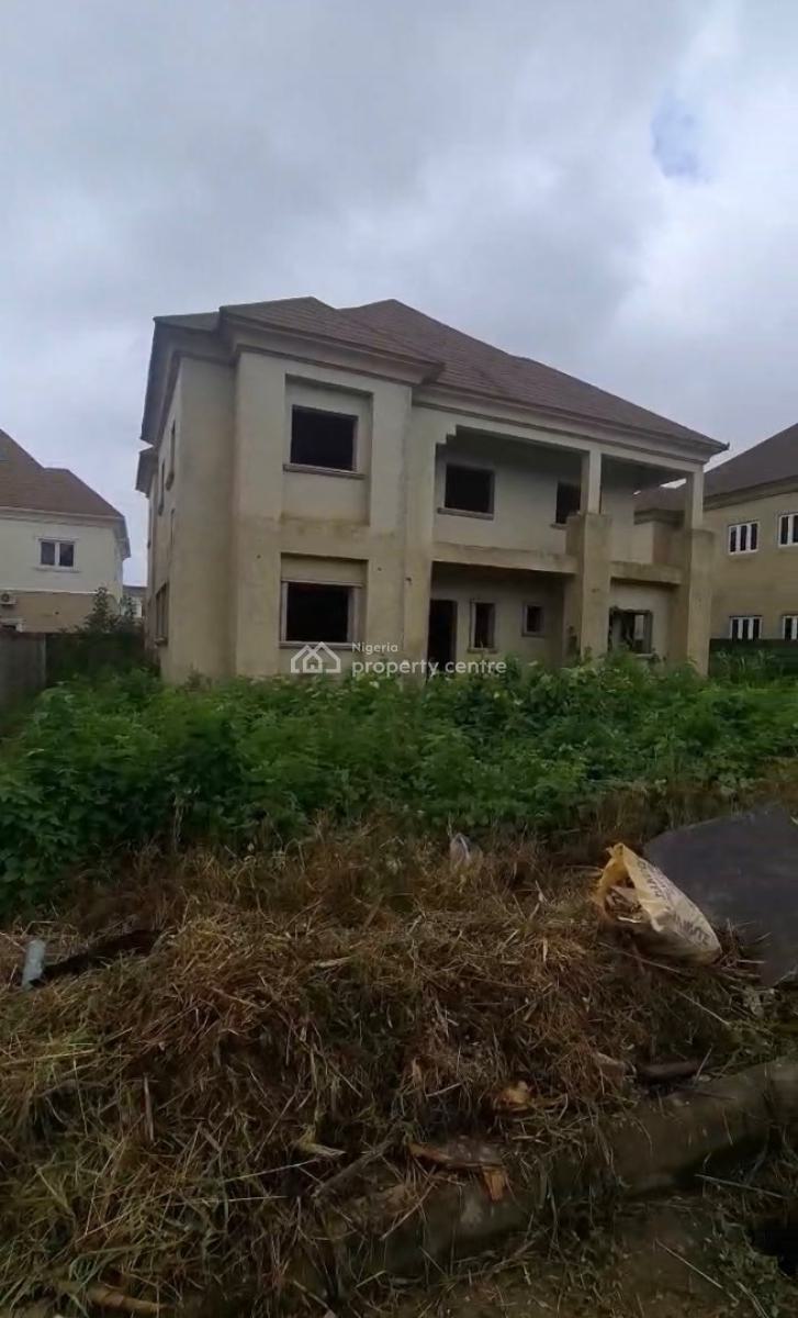 4bedroom Carcass, Tarred Road, in an Estate, Galadimawa, Abuja, Detached Duplex for Sale