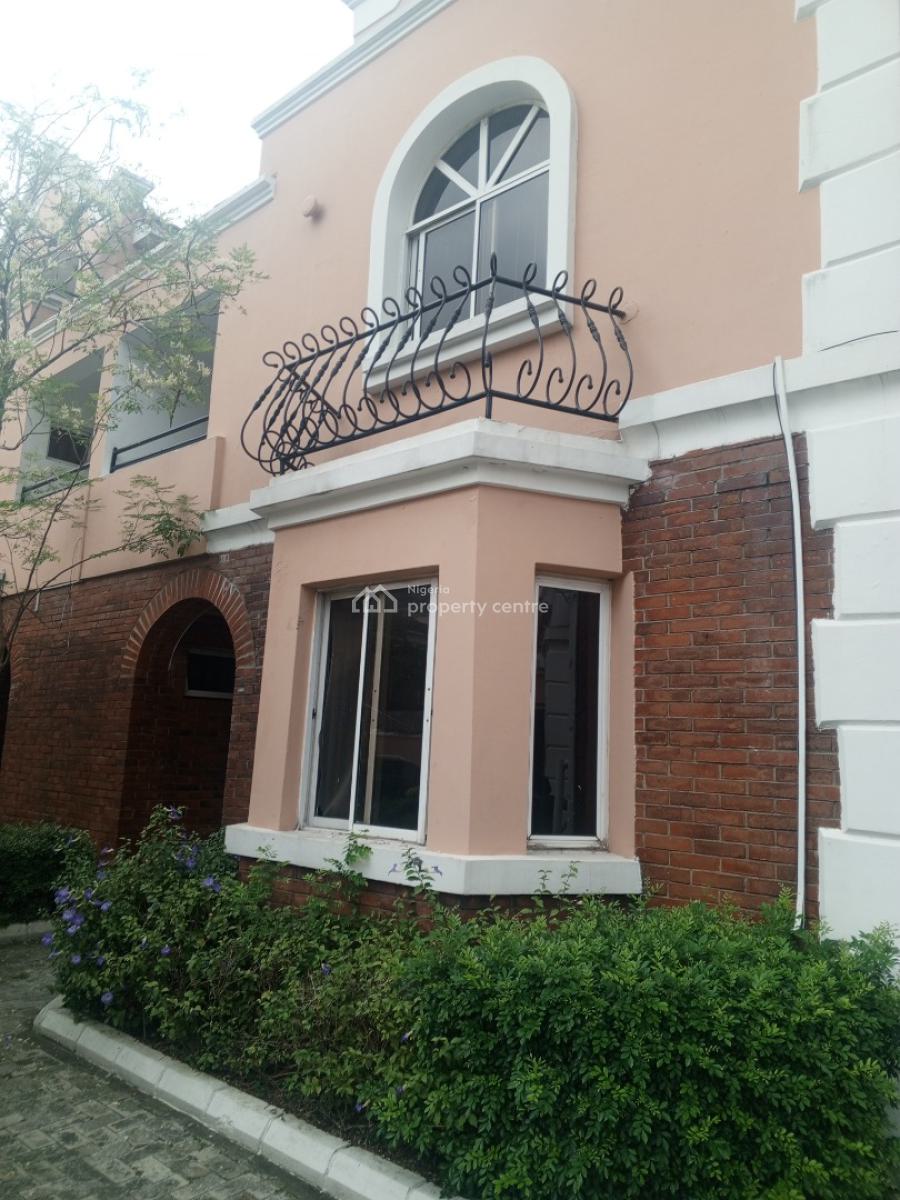 Luxury 4 Bedroom Terrace with Bq in Mini Estate, Parkview, Ikoyi, Lagos, Terraced Duplex for Rent