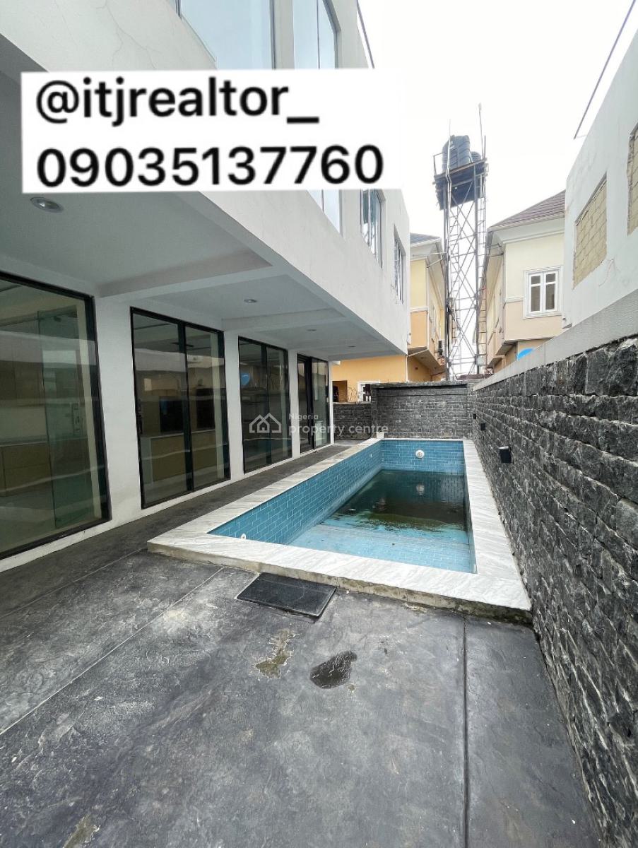 Massive 6 Bedroom Detached Duplex with Pool,cinema,gym and Bq, Lekki Phase 1, Lekki Phase 1, Lekki, Lagos, Detached Duplex for Sale