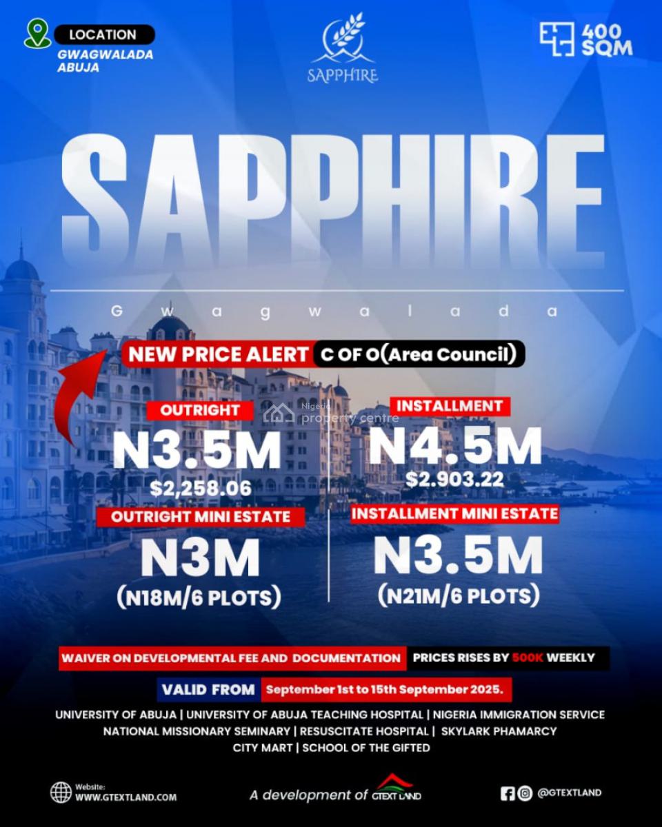Plot of Land, Paiko, Gwagwalada, Abuja, Mixed-use Land for Sale