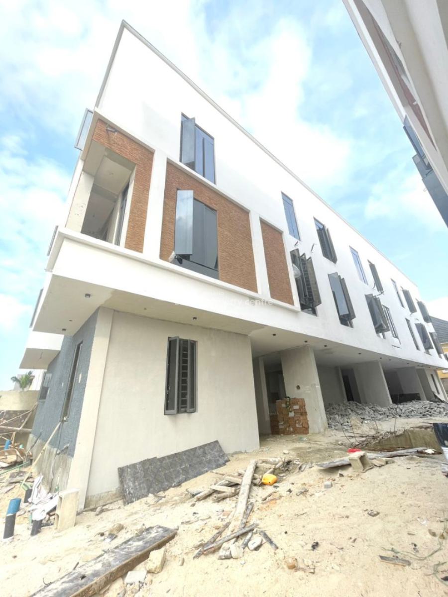 Newly Built  4 Bedroom Terraced Duplex Still on Construction, Ikate, Lekki, Lagos, Terraced Duplex for Sale