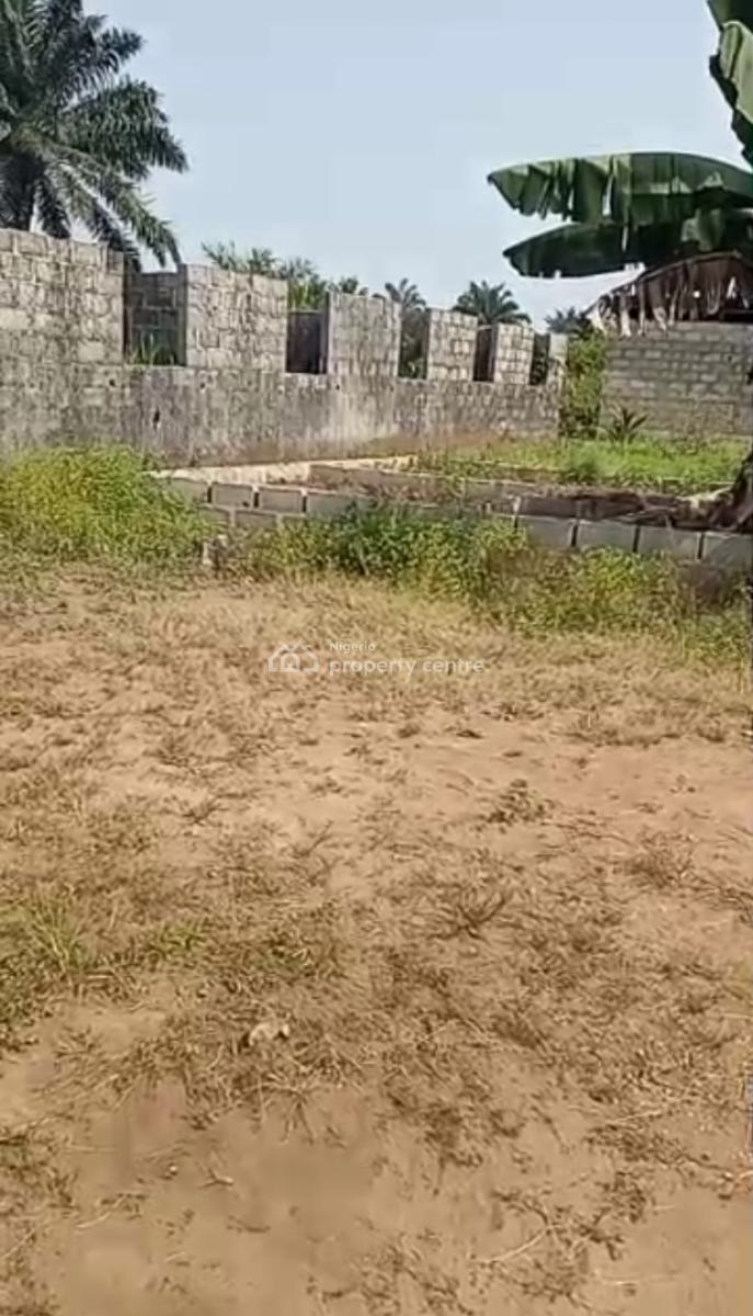 6 Nos of Uncompleted  Room and Parlour on Half Plot Land, Ajerogun, Lusada, Agbara-igbesa, Lagos, Residential Land for Sale
