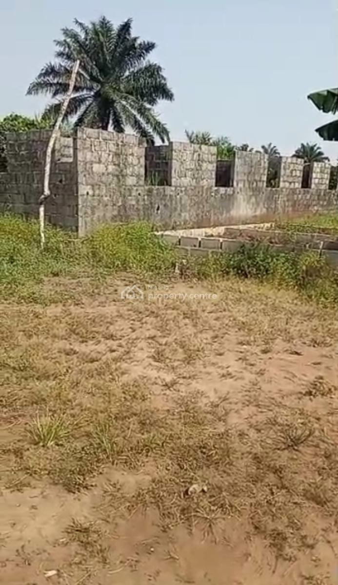 6 Nos of Uncompleted  Room and Parlour on Half Plot Land, Ajerogun, Lusada, Agbara-igbesa, Lagos, Residential Land for Sale