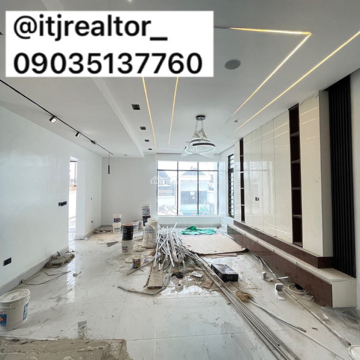 Stunning 5 Bedroom Detached Duplex with Swimming Pool,gym and Bq, Lekki Phase 1, Lekki Phase 1, Lekki, Lagos, Detached Duplex for Sale