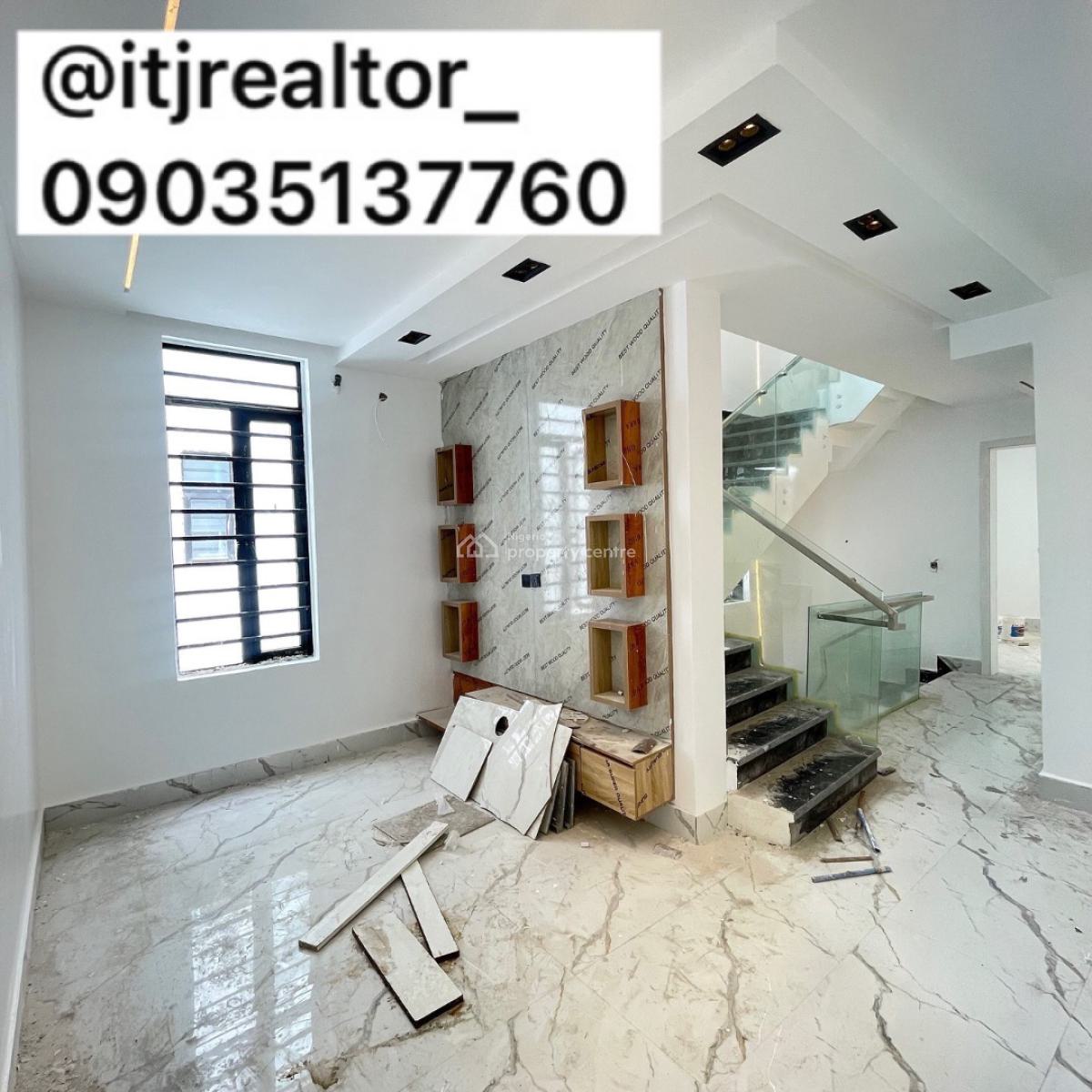 Stunning 5 Bedroom Detached Duplex with Swimming Pool,gym and Bq, Lekki Phase 1, Lekki Phase 1, Lekki, Lagos, Detached Duplex for Sale