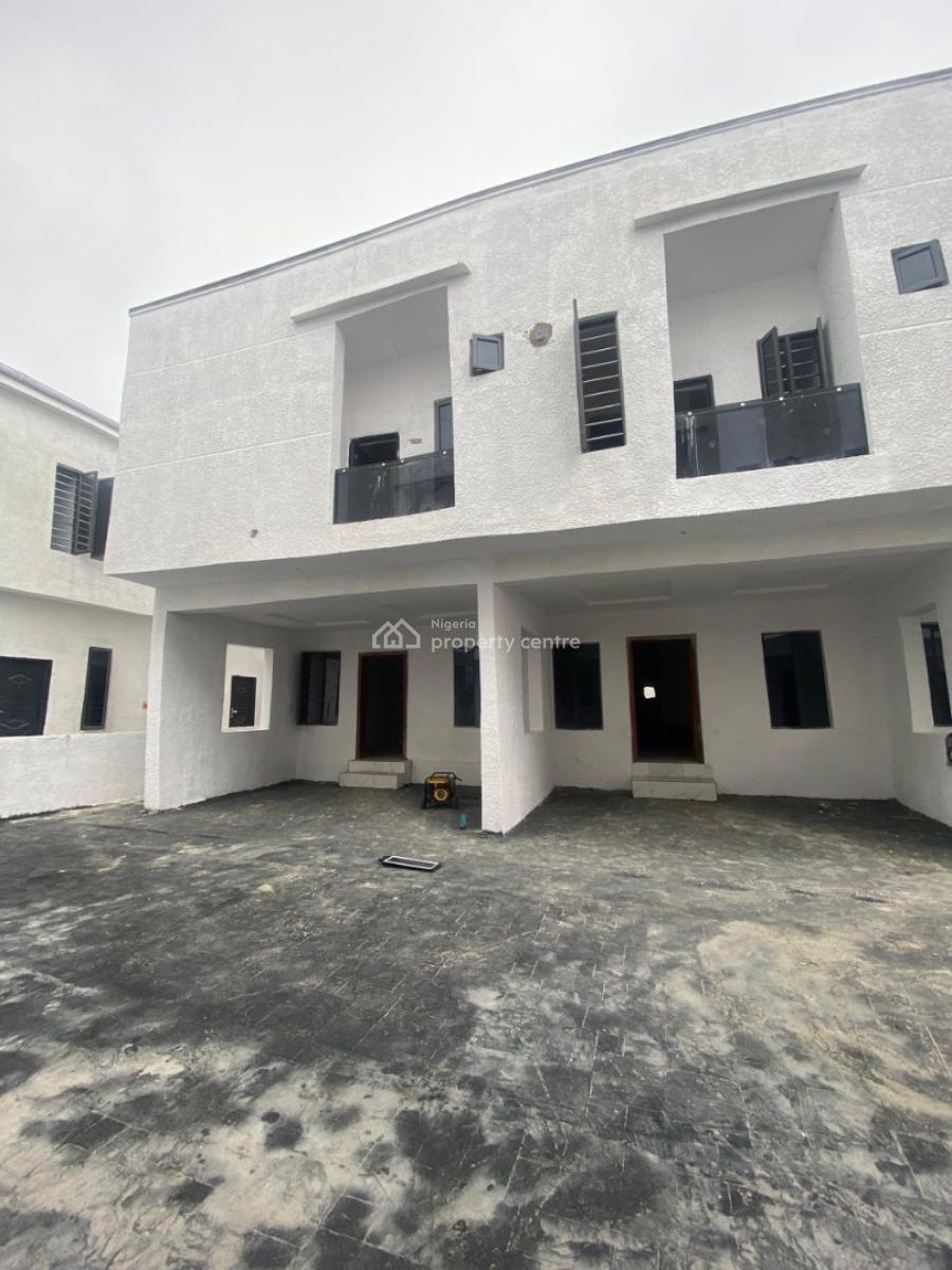 3 Bedroom Terrace Duplex with Bq, General Paint, Abraham Adesanya, Lekki, Lagos, Terraced Duplex for Sale