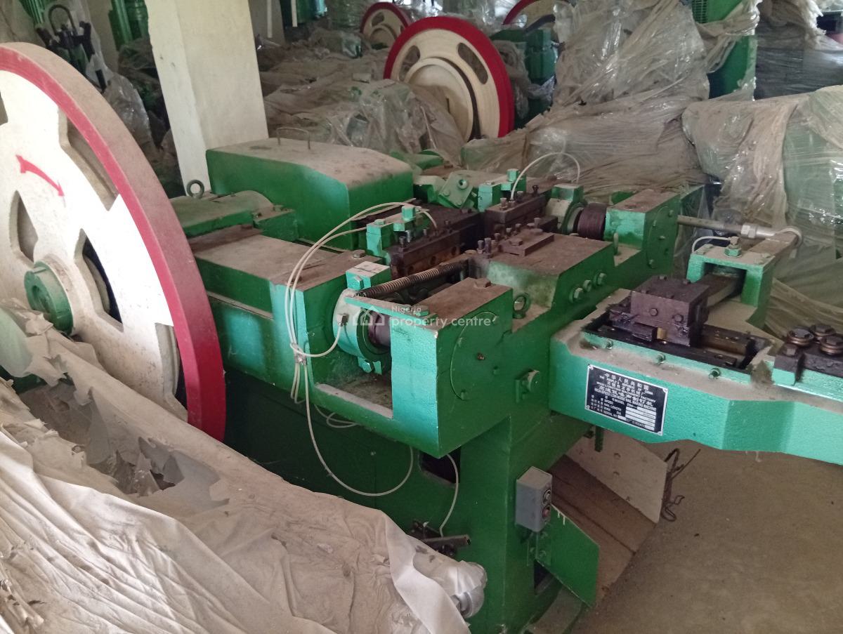 Nail Making Machines and Other Accessories, Ajah, Lagos, Factory for Sale