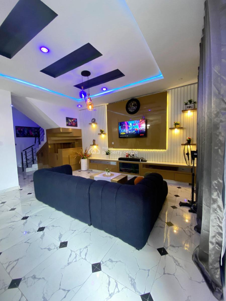 Luxury 4-bedroom Duplex  Extremely Cheap! and Very Comfortable, 3c Adedeji Aganga Williams Crescent, Greenland Estate, Olokonla,, Olokonla, Ajah, Lagos, Detached Duplex Short Let