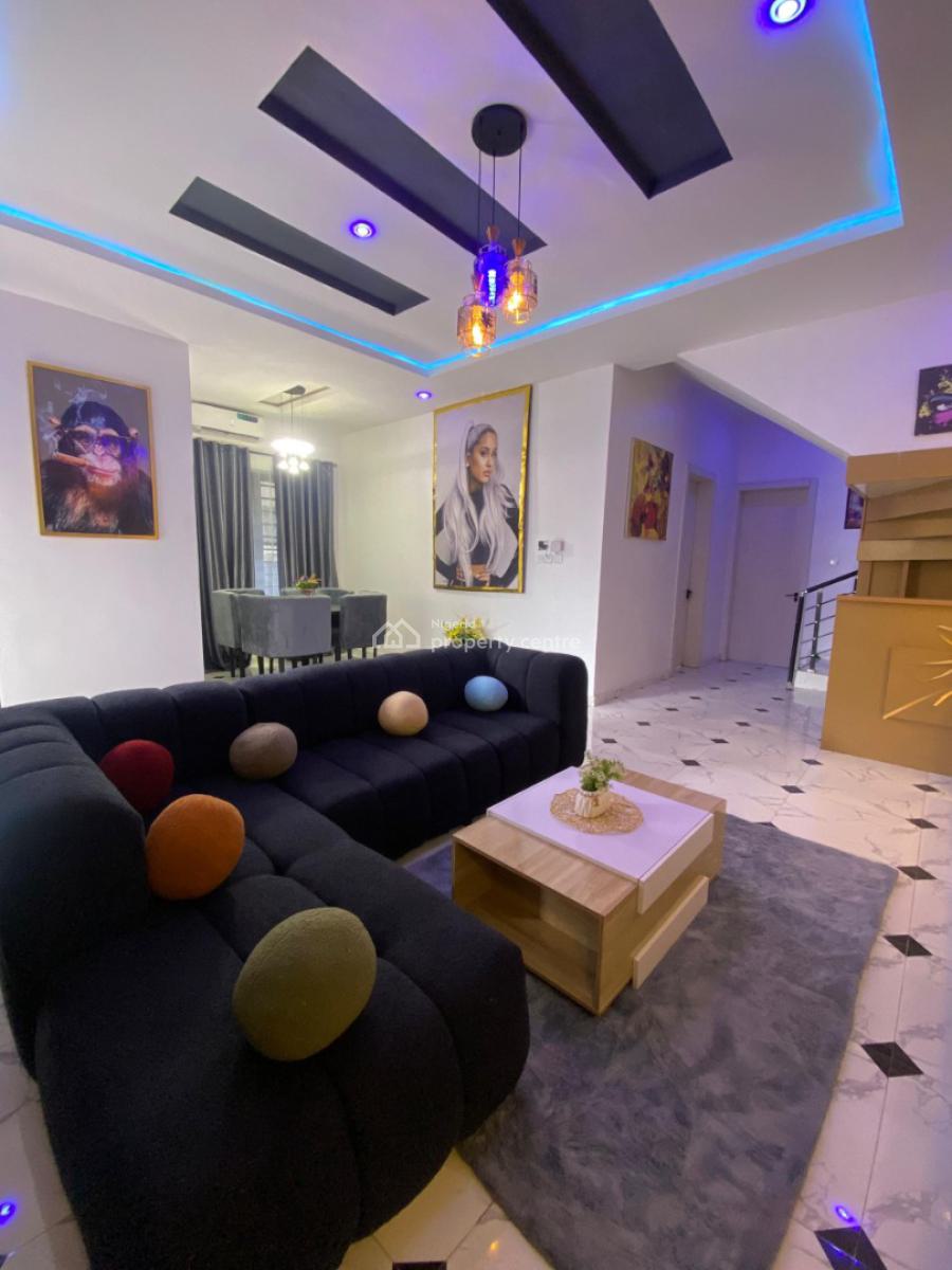 Luxury 4-bedroom Duplex  Extremely Cheap! and Very Comfortable, 3c Adedeji Aganga Williams Crescent, Greenland Estate, Olokonla,, Olokonla, Ajah, Lagos, Detached Duplex Short Let