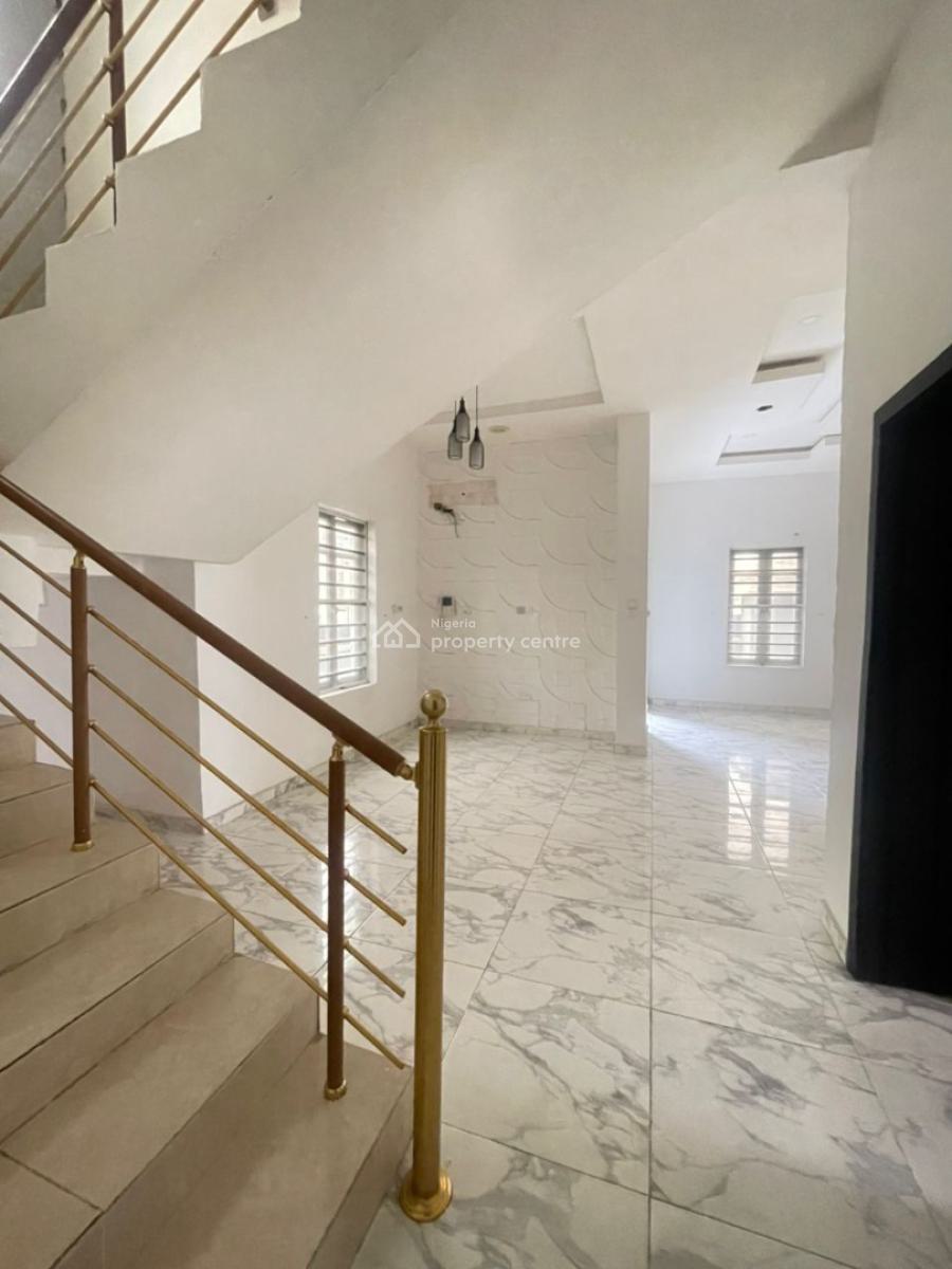 Large 4bedroom Fully Detached with Bq N Security House, Secured Estate, Osapa, Lekki, Lagos, Detached Duplex for Sale