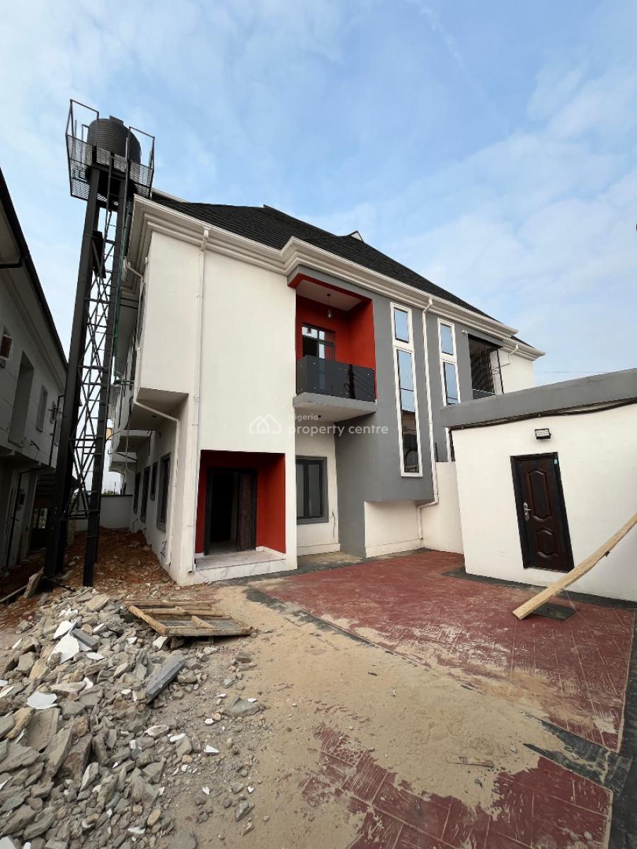 Spaciously Built 4 Bedroom Detached Duplex in a Secured Mini Estate., Gra Phase 1, Magodo, Lagos, Semi-detached Duplex for Sale