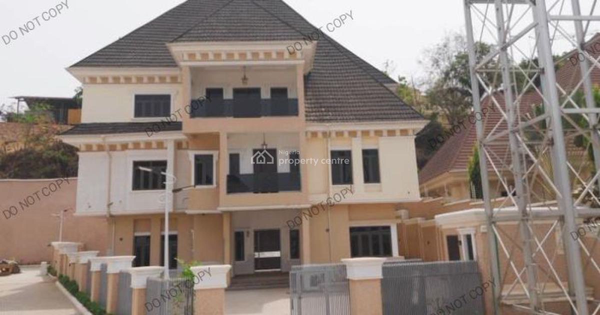 a Smart Home 7bed Duplex and Bq, Asokoro Main Abuja, Asokoro District, Abuja, Detached Duplex for Sale