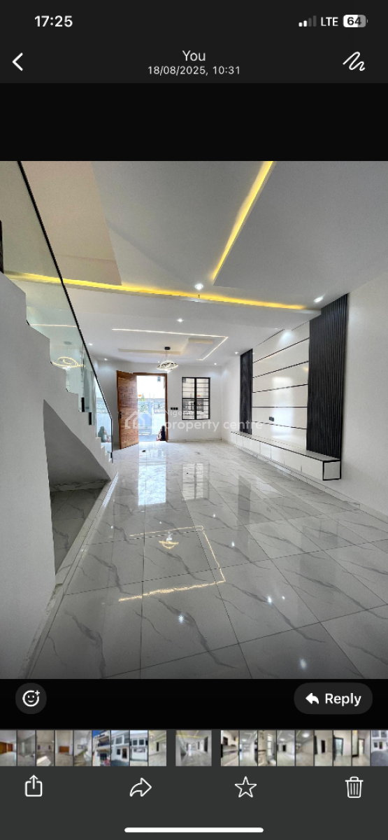 4 Bedroom Semi Detached Duplex with Bq, Ikota Gra, Lekki, Lagos, Semi-detached Duplex for Sale