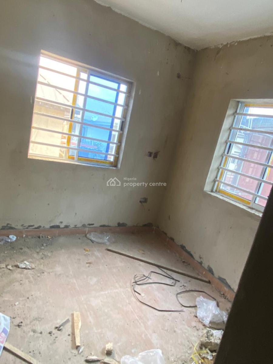 a Newly Built Mini Flat with 2 Toilets Upstairs and Groundfloor, Via Agonyin, Surulere, Lagos, Mini Flat (room and Parlour) for Rent