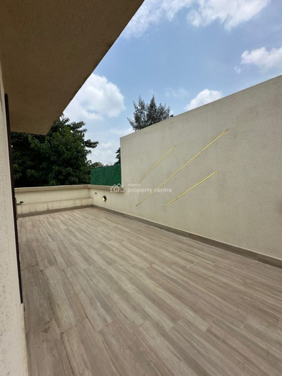 4 Bedroom Terrace Duplex with an Open Rooftop Area and a Bq, Wuse 2, Abuja, Terraced Duplex for Rent