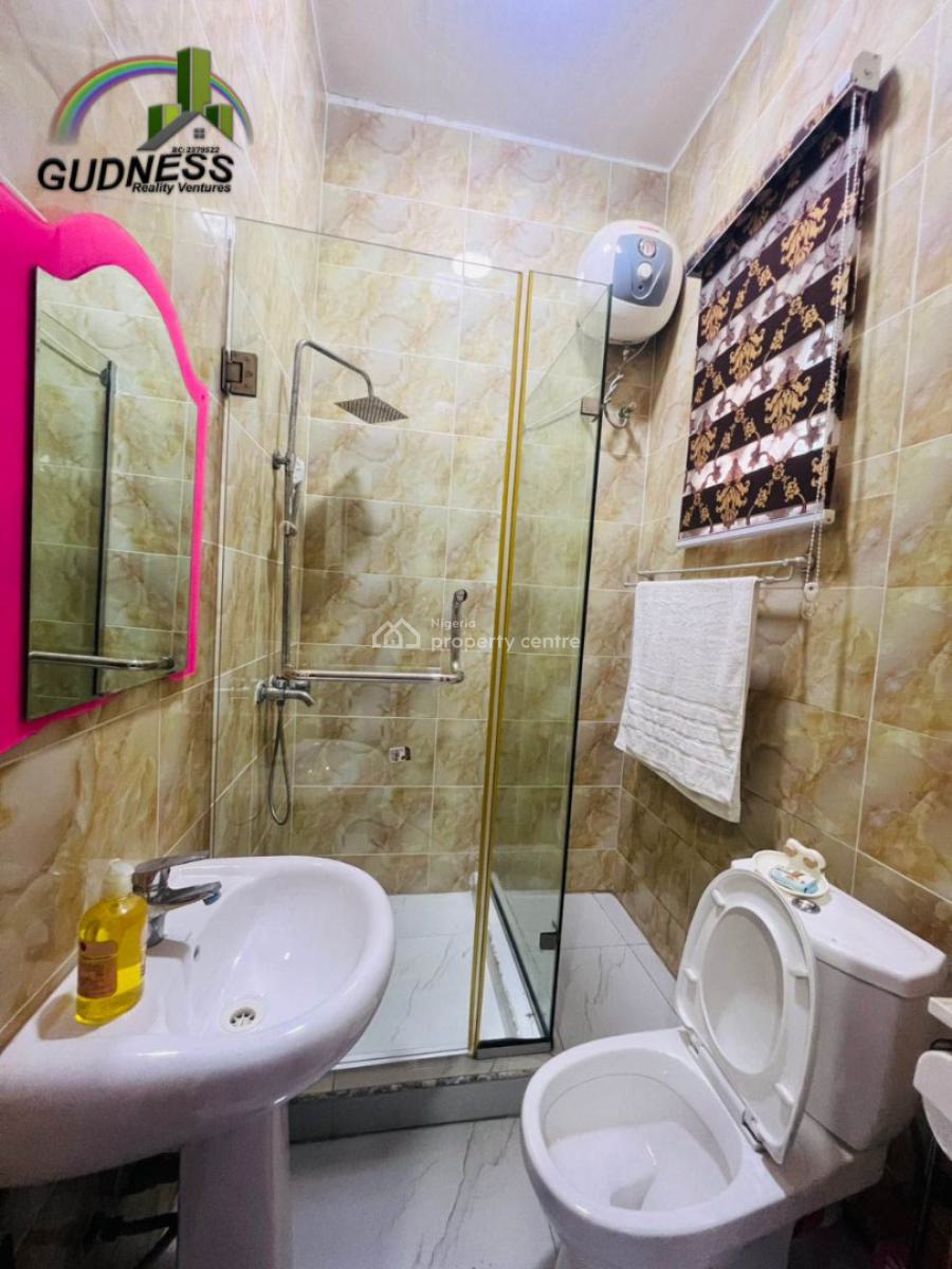 Furnished 4 Bedroom Semi-detached Duplex with Bq, Chevron, Lekki, Lagos, Semi-detached Duplex for Rent