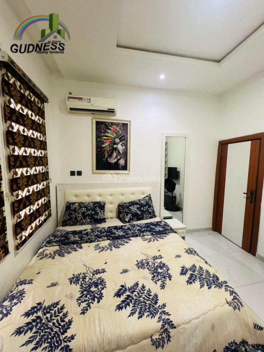 Furnished 4 Bedroom Semi-detached Duplex with Bq, Chevron, Lekki, Lagos, Semi-detached Duplex for Rent