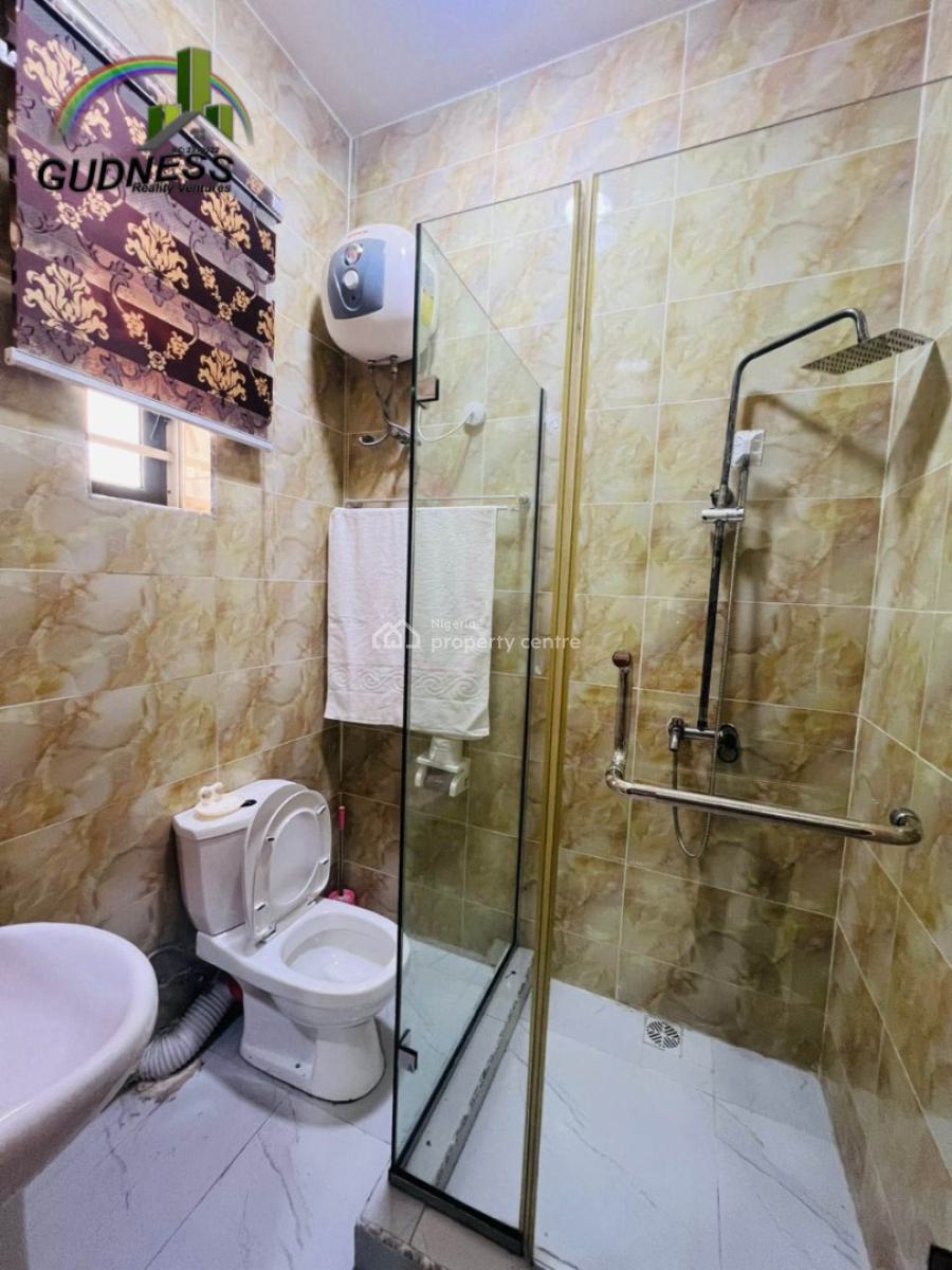 Furnished 4 Bedroom Semi-detached Duplex with Bq, Chevron, Lekki, Lagos, Semi-detached Duplex for Rent