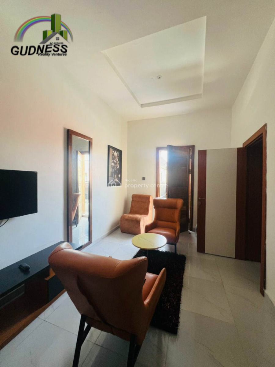 Furnished 4 Bedroom Semi-detached Duplex with Bq, Chevron, Lekki, Lagos, Semi-detached Duplex for Rent