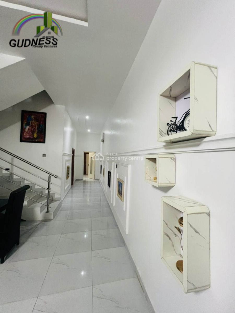Furnished 4 Bedroom Semi-detached Duplex with Bq, Chevron, Lekki, Lagos, Semi-detached Duplex for Rent