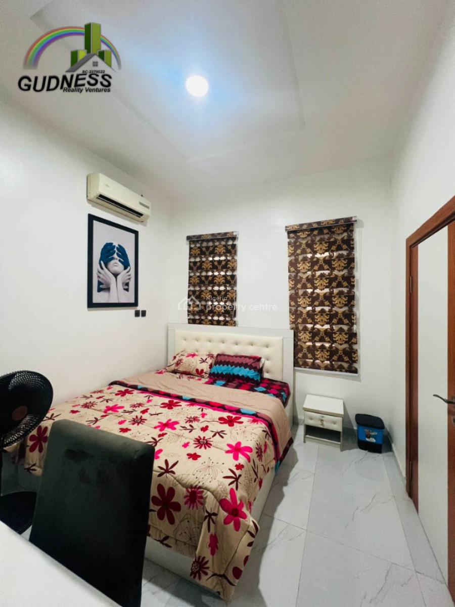 Furnished 4 Bedroom Semi-detached Duplex with Bq, Chevron, Lekki, Lagos, Semi-detached Duplex for Rent