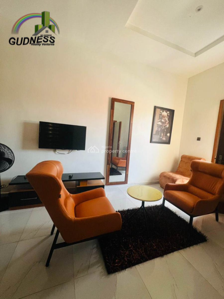 Furnished 4 Bedroom Semi-detached Duplex with Bq, Chevron, Lekki, Lagos, Semi-detached Duplex for Rent