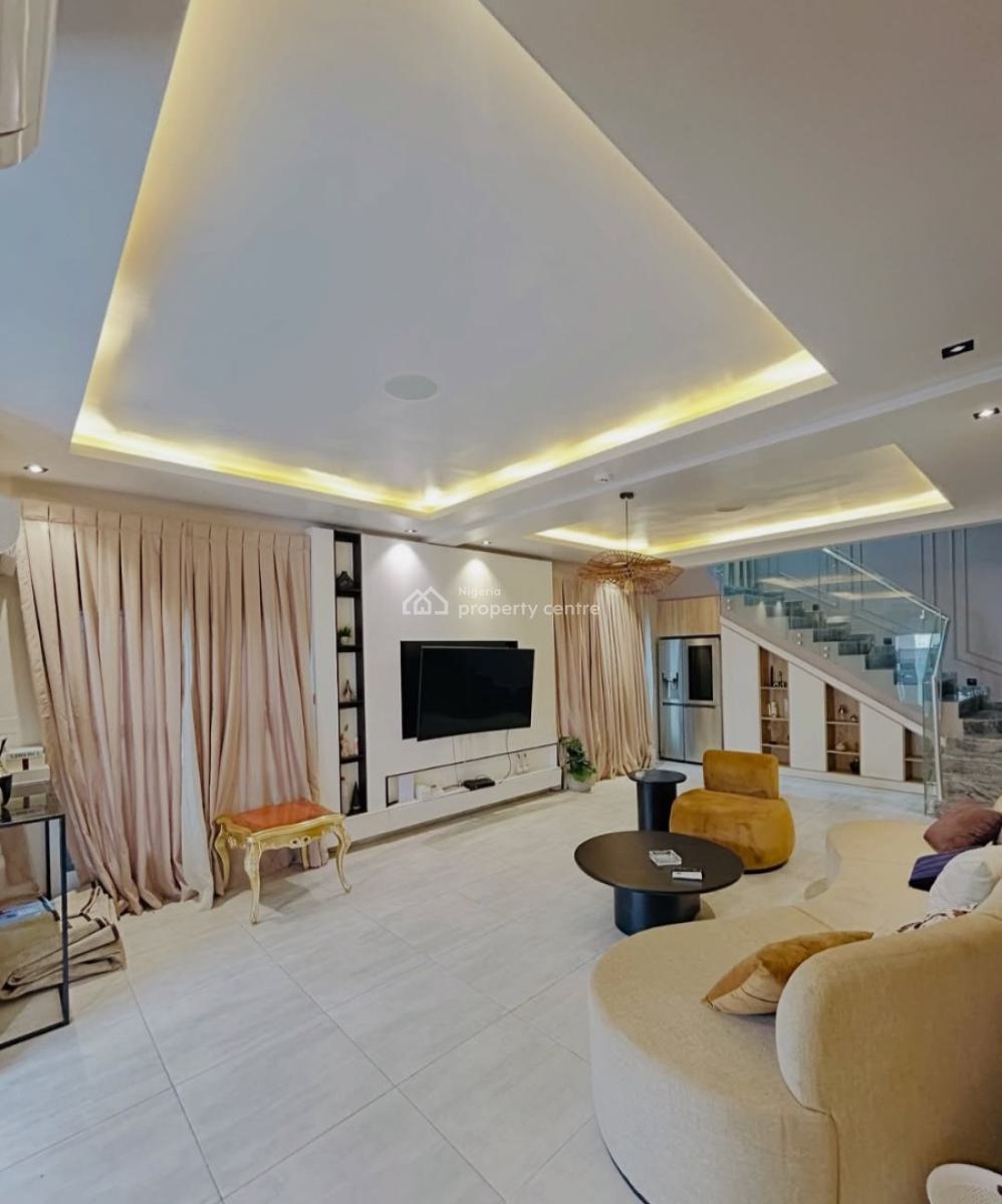 Furnished Or Unfurnished Self-serviced 5 Bedroom En-suite Detached Hou, Lekki Phase 1, Lekki, Lagos, House for Rent