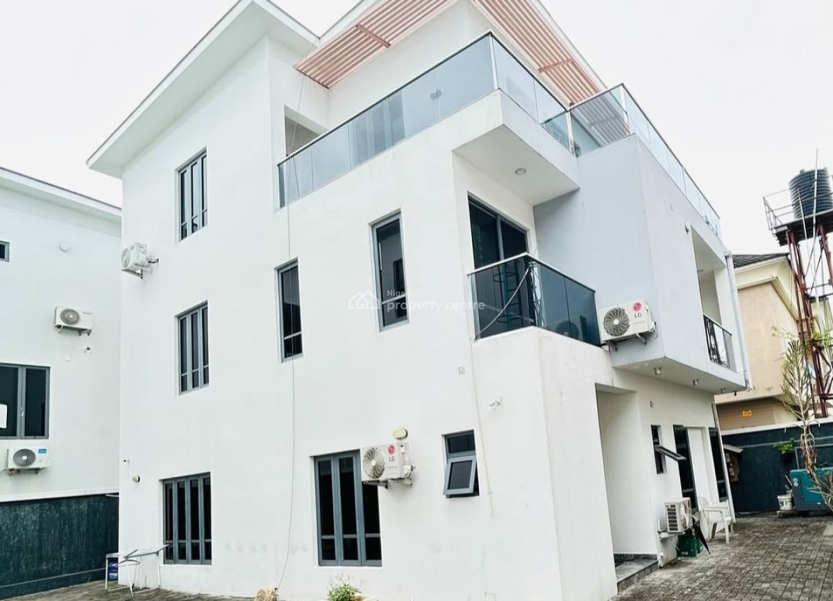 Furnished Or Unfurnished Self-serviced 5 Bedroom En-suite Detached Hou, Lekki Phase 1, Lekki, Lagos, House for Rent