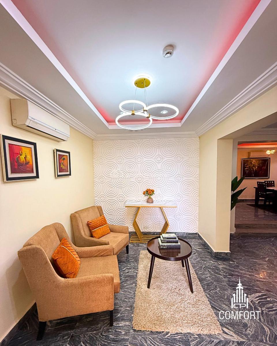 4 Bedroom Semi-detached Duplex with Bq, Asokoro District, Abuja, House for Rent