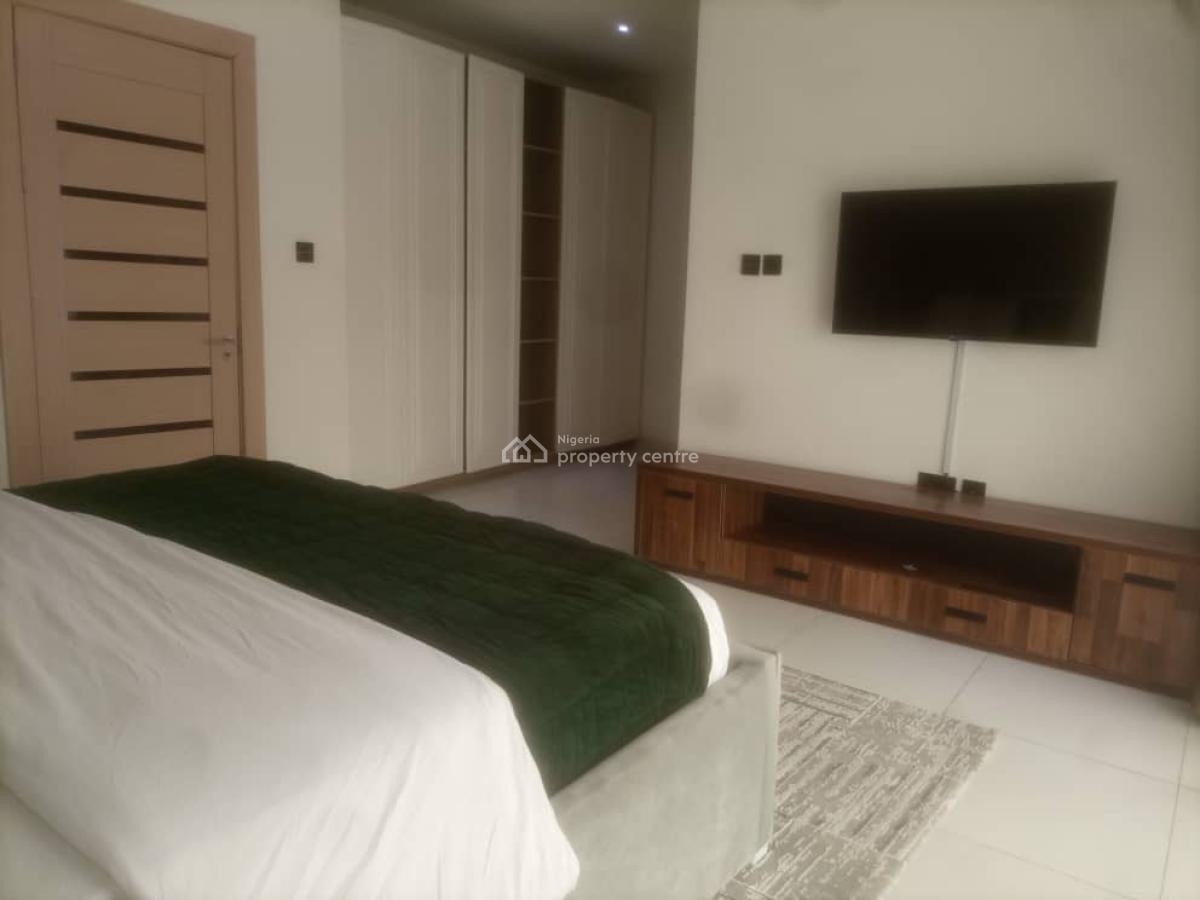 Partly Serviced and Furnished 3 Bedrooms Terrace with a Room Bq, Directly on Road 13, Lekki Phase 1, Lekki Phase 1, Lekki, Lagos, Flat / Apartment for Rent