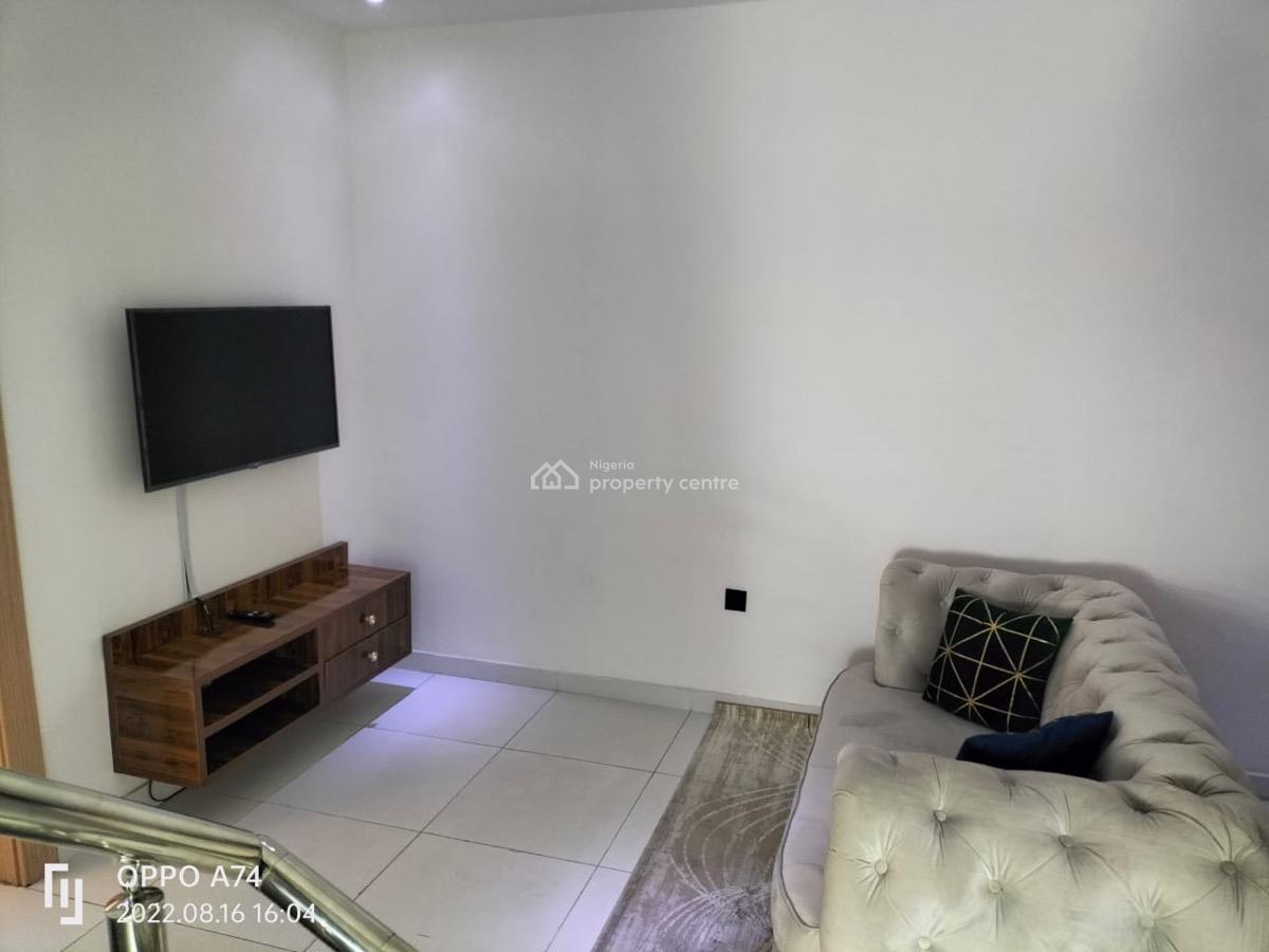 Partly Serviced and Furnished 3 Bedrooms Terrace with a Room Bq, Directly on Road 13, Lekki Phase 1, Lekki Phase 1, Lekki, Lagos, Flat / Apartment for Rent