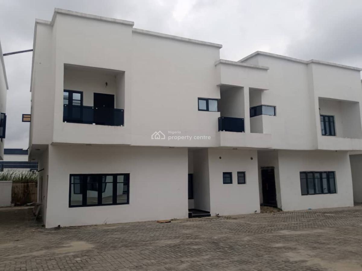 Luxury 4-bed Semi-detached Duplex + Bq -- Near Landwey, Lekki, Lagos, Semi-detached Duplex for Sale
