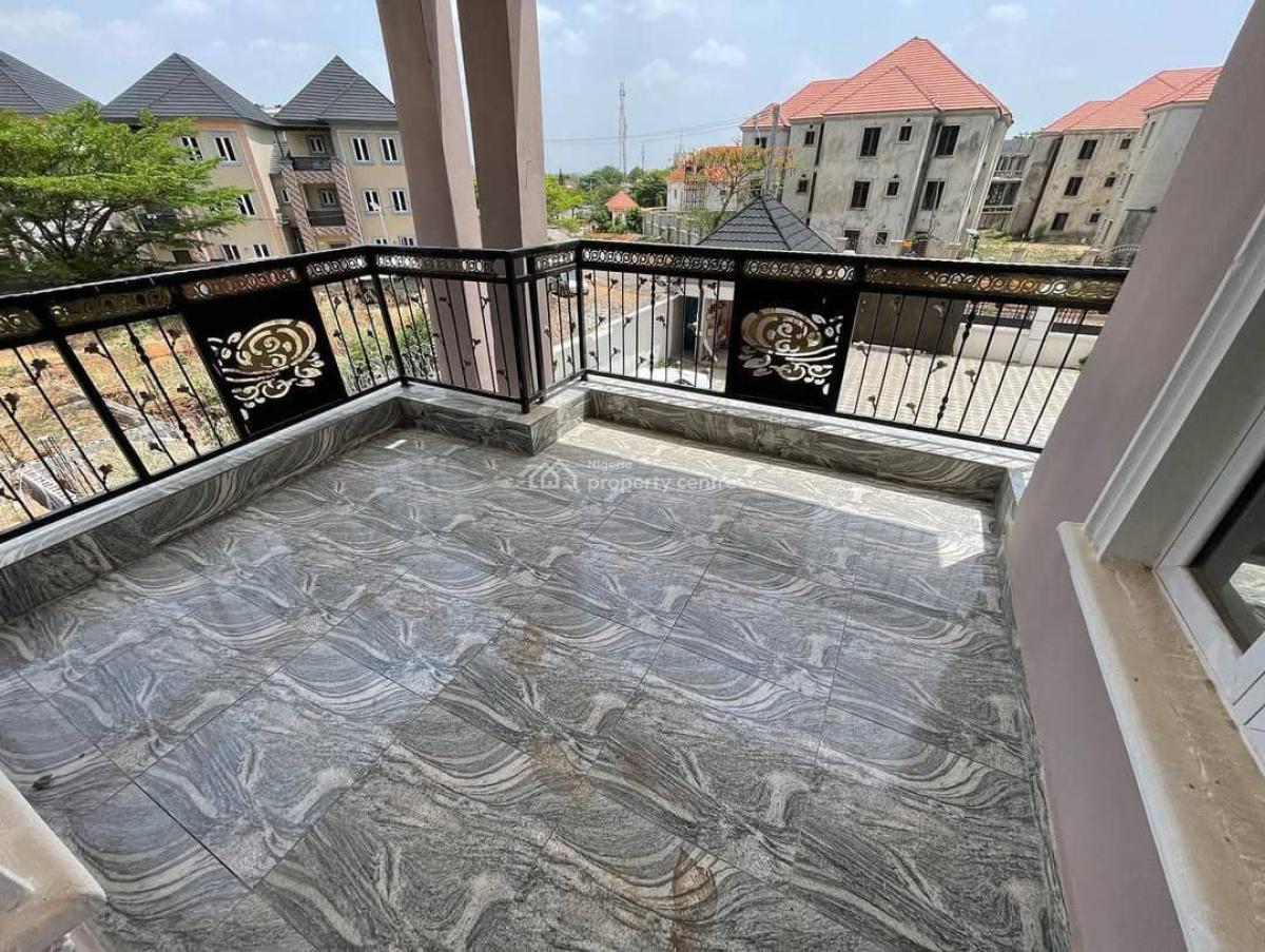 4bedrooms Terrace Duplex with a Room Bq, Life Camp, Abuja, Terraced Duplex for Rent