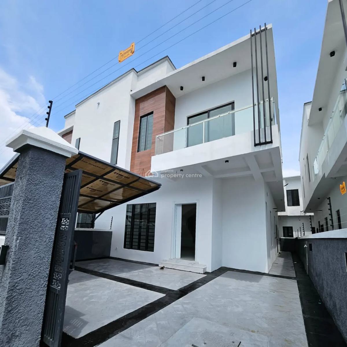 4 Bedroom Semi-detached Duplex with Bq - Governors Consent, Daffodil Estate, Royal Pine, Orchid Road, Lekki, Lagos, Semi-detached Duplex for Sale