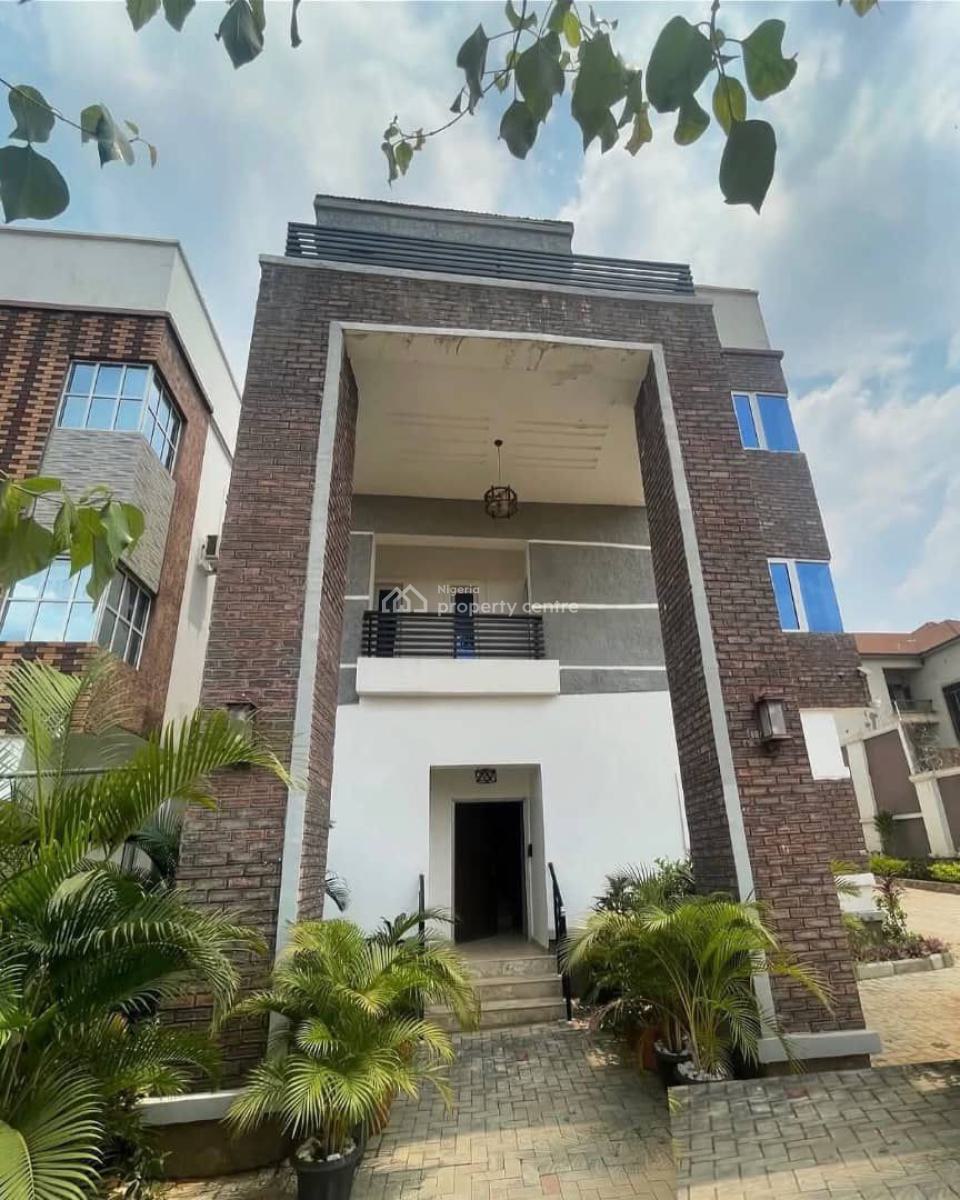 Luxury Four Bedroom Detached Duplex, Guzape District, Abuja, Terraced Duplex for Rent